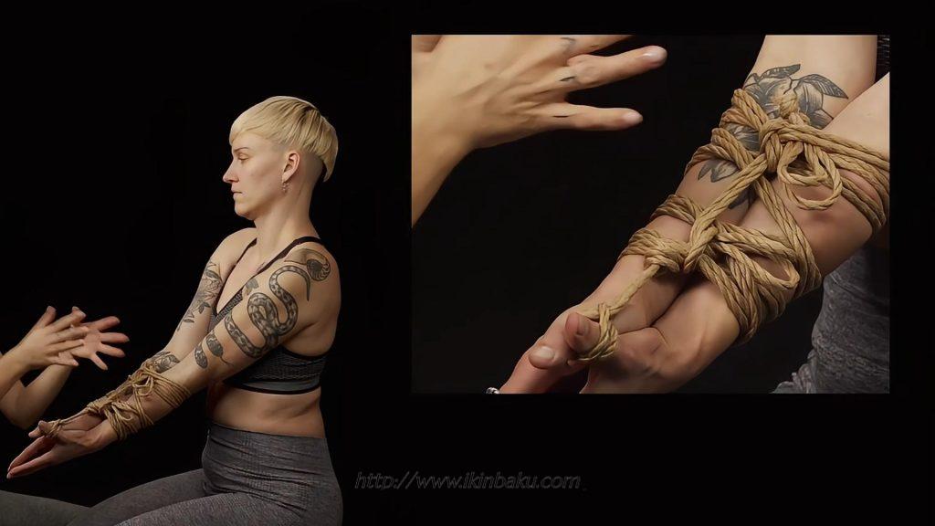 迷你绑缚 - 前臂绳缚-缠师-绳缚研习社