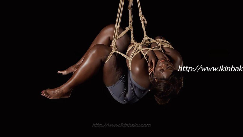 莱克西绳缚 - 面朝上悬挂-缠师-绳缚研习社