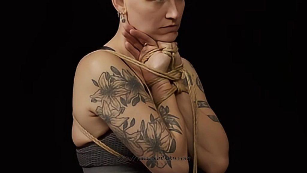 迷你绑缚 - 开放式祈祷绳缚-缠师-绳缚研习社