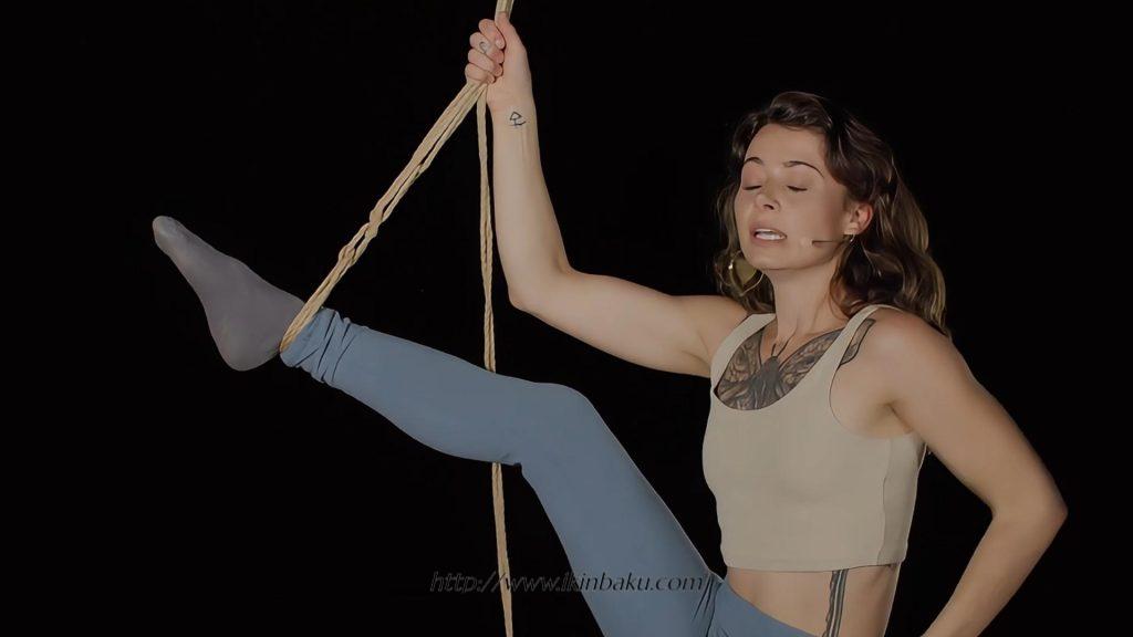 单踝悬挂绳缚-缠师-绳缚研习社