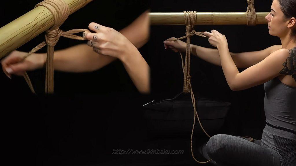 竹缚悬挂教程-缠师-绳缚研习社
