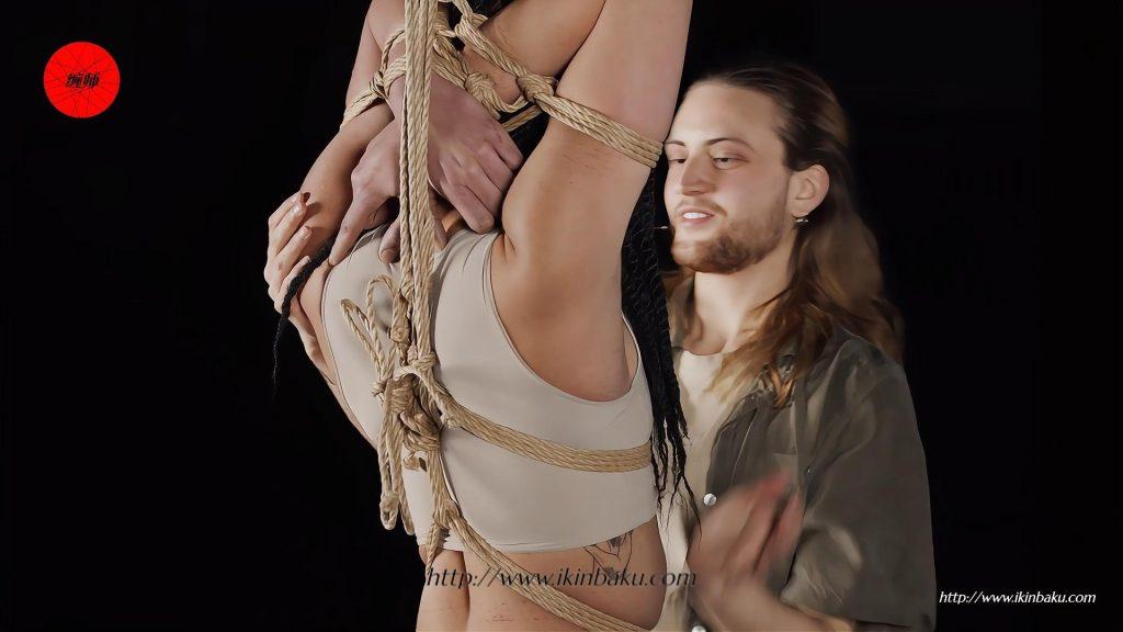 悬缚:兔耳绑法变体教程-缠师-绳缚研习社