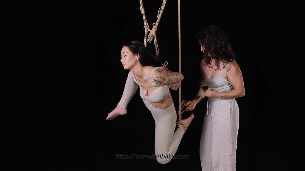 空中悬缚:垂直悬挂教程-缠师-绳缚研习社